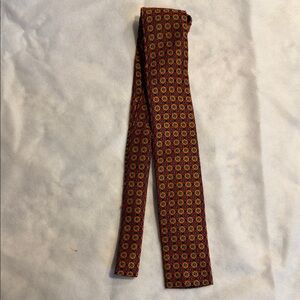 VINTAGE Rooster Bloomingdale’s label vibrant tie